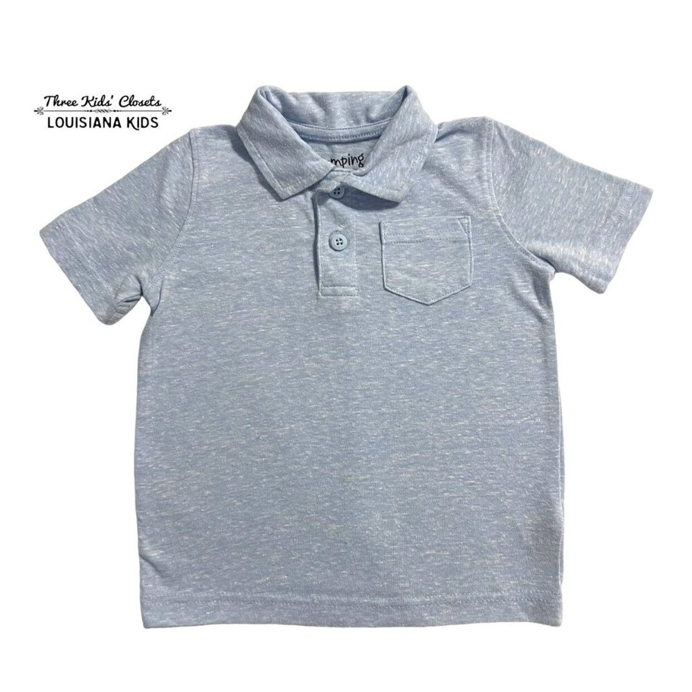 Jumping Beans 18m Light Blue Polo Shirt